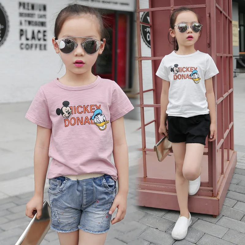 2020 female child summer short-sleeve T-shirt child cartoon print 100% cotton top girls t-shirt children's clothing
2020 female child summer short-sleeve T-shirt child cartoon print 100% cotton top girls t-shirt children's clothing