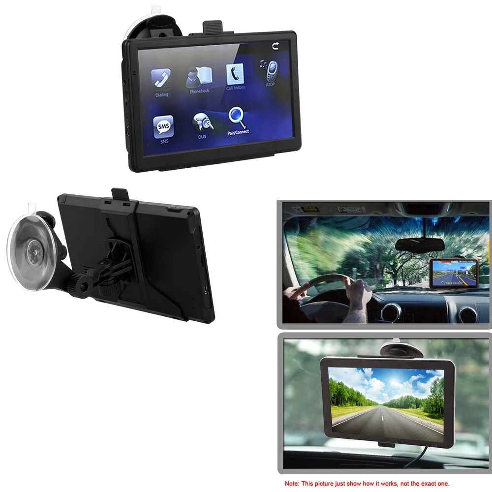 7" HD Touch Screen Portable Car GPS Navigation 128MB RAM 4GB FM Video Play Car Navigator +Free Map
7" HD Touch Screen Portable Car GPS Navigation 128MB RAM 4GB FM Video Play Car Navigator +Free Map