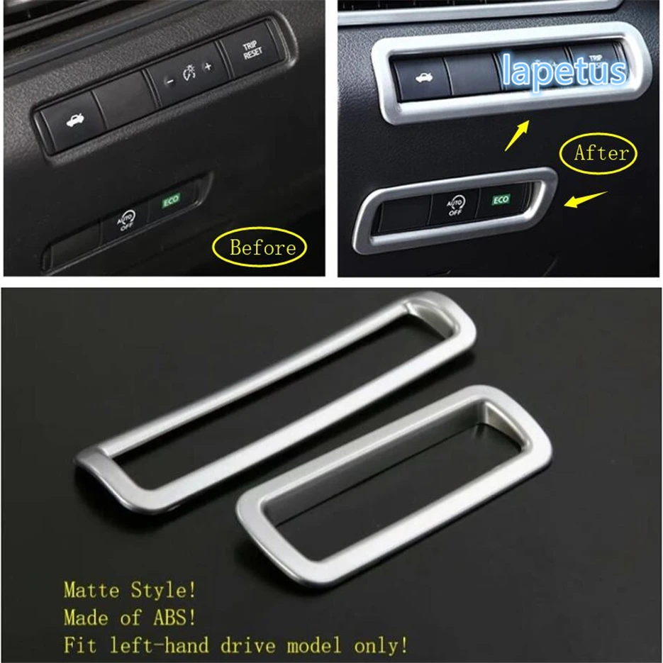 Lapetus Front Headlight Headlamp Switches Buttons Decoration Frame Cover Trim ABS Matte Fit For Nissan Altima / Teana 2019 2020
Lapetus Front Headlight Headlamp Switches Buttons Decoration Frame Cover Trim ABS Matte Fit For Nissan Altima / Teana 2019 2020