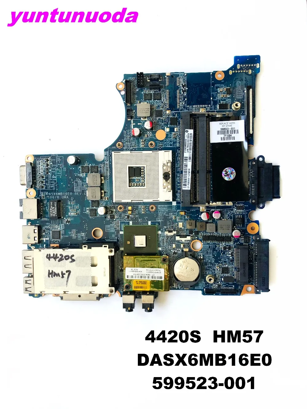 Оригинальная материнская плата для ноутбука HP 4420S 4420S HM57 DASX6MB16E0 599523-001 протестирована хорошая бесплатная доставка
Оригинальная материнская плата для ноутбука HP 4420S 4420S HM57 DASX6MB16E0 599523-001 протестирована хорошая бесплатная доставка