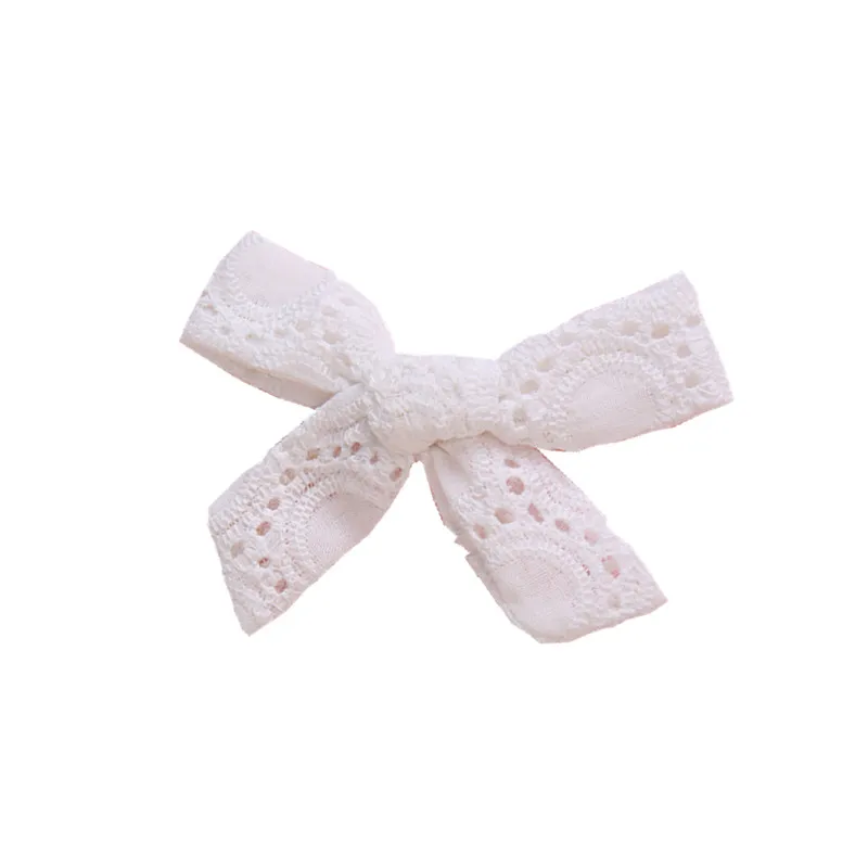 8.5*5.5cm Soild White Embroidery Bows Hair Clips Summer Beach Girls Head Wear Hairpins Handmade Knotbow Cute Hair Accessories
8.5*5.5cm Soild White Embroidery Bows Hair Clips Summer Beach Girls Head Wear Hairpins Handmade Knotbow Cute Hair Accessories