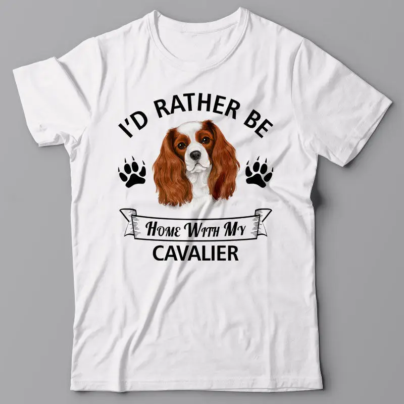 Fashion Brand Tops Male Tshirt Men Cavalier King Charles Spaniel T-Shirt - I'D Rather Be Home with My Cavalierdesign T-Shirt
Fashion Brand Tops Male Tshirt Men Cavalier King Charles Spaniel T-Shirt - I'D Rather Be Home with My Cavalierdesign T-Shirt