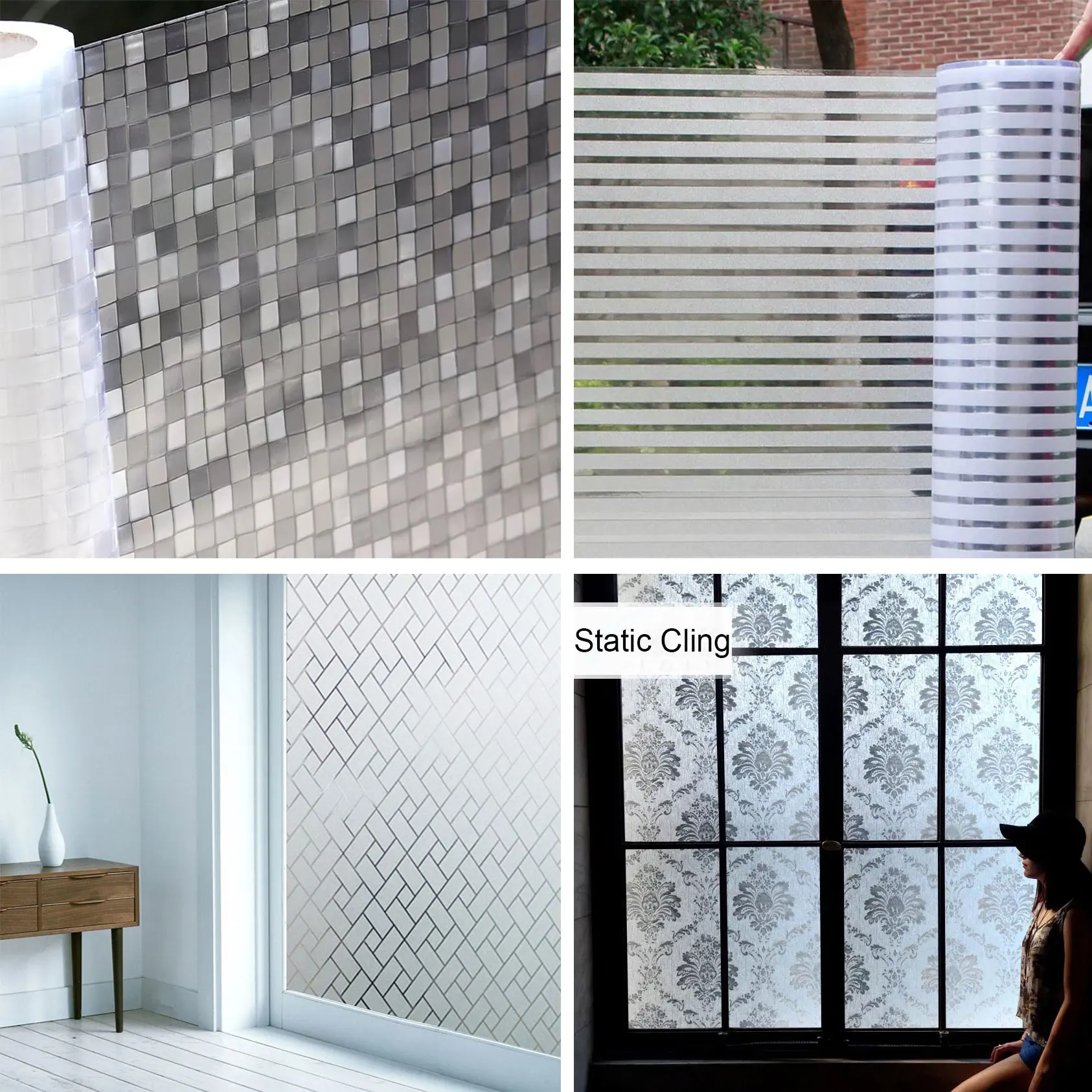 45/60*200cm Static Window Foil Film Glass Stickers Privacy Self-adhesive Film Frosted Office Home Decorative Film for furniture
45/60*200cm Static Window Foil Film Glass Stickers Privacy Self-adhesive Film Frosted Office Home Decorative Film for furniture