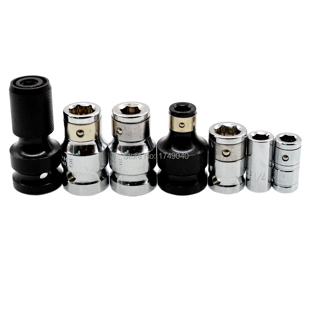 Socket Converter Square Drive to Hex Shank Adaptor Drive Quick Release Impact Wrench Screwdriver Bits Holder Conversion Adaptor
Socket Converter Square Drive to Hex Shank Adaptor Drive Quick Release Impact Wrench Screwdriver Bits Holder Conversion Adaptor