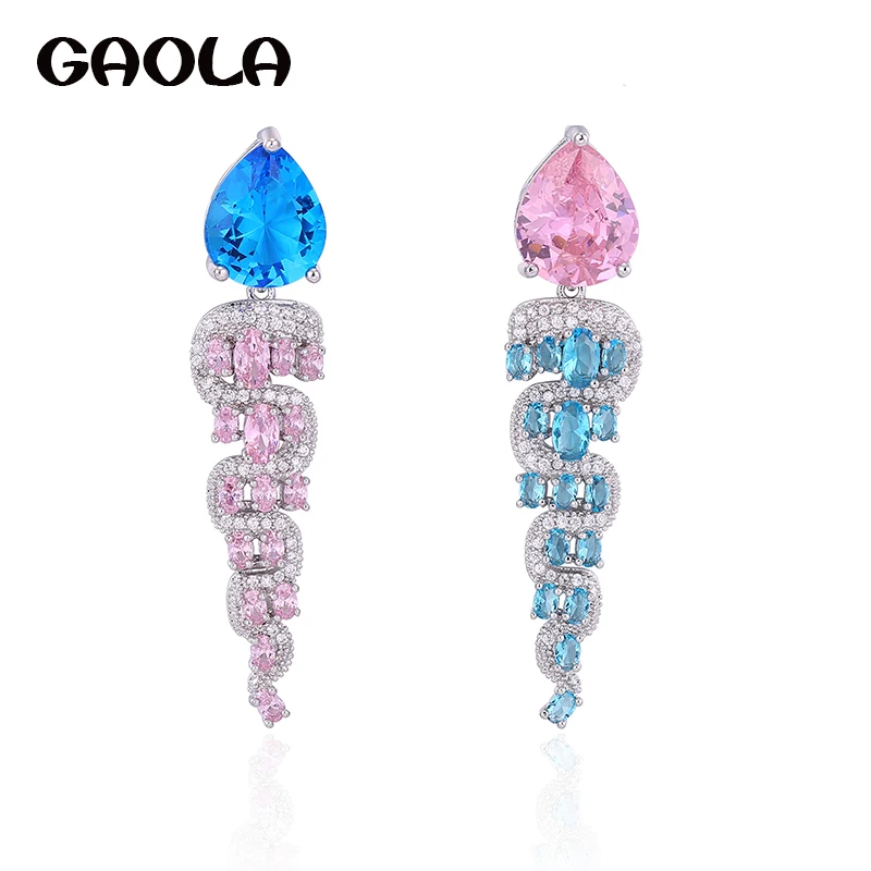GAOLA Vintage Elegant Long Earrings For Wedding Party Top Quality AAA Colorful Cubic Zirconia Earrings GLE7058Y
GAOLA Vintage Elegant Long Earrings For Wedding Party Top Quality AAA Colorful Cubic Zirconia Earrings GLE7058Y