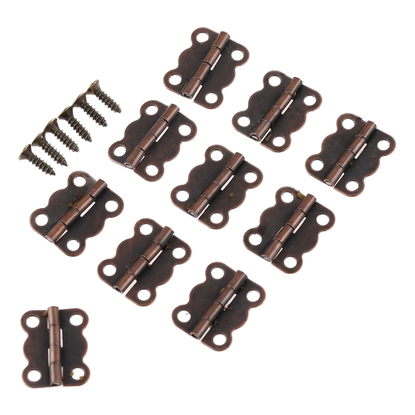 30Pcs Antique Brass Golden Butterfly Cabinet Hinges Jewelry Chest Gift Wooden Wine Box Dollhouse Door Hinge with screw 16*13mm
30Pcs Antique Brass Golden Butterfly Cabinet Hinges Jewelry Chest Gift Wooden Wine Box Dollhouse Door Hinge with screw 16*13mm