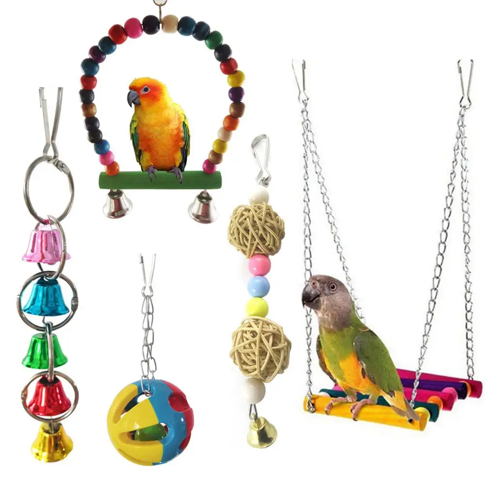LHXMAS PET STORE, игрушки для домашних животных, птица, попугай с подвесной цепочкой и колокольчиками и качели, деревянные игрушки и мячики, всего 5 шт. в комплекте BT043
LHXMAS PET STORE, игрушки для домашних животных, птица, попугай с подвесной цепочкой и колокольчиками и качели, деревянные игрушки и мячики, всего 5 шт. в комплекте BT043