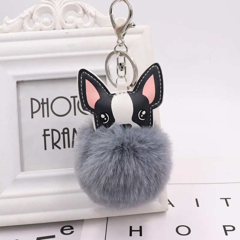 11 Colors Cute Fashion Puppy Hair Ball Keychain Puppy Plush Bag Pendant Key Chain Car Metal Plush Keyring D35
11 Colors Cute Fashion Puppy Hair Ball Keychain Puppy Plush Bag Pendant Key Chain Car Metal Plush Keyring D35