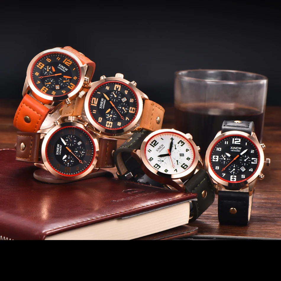 Wholesale Men's Watches Mens Fashion Casual Quartz Watch Men Sports Military Army Gifts Wrist Watch dz Montres de Marque de Luxe
Wholesale Men's Watches Mens Fashion Casual Quartz Watch Men Sports Military Army Gifts Wrist Watch dz Montres de Marque de Luxe