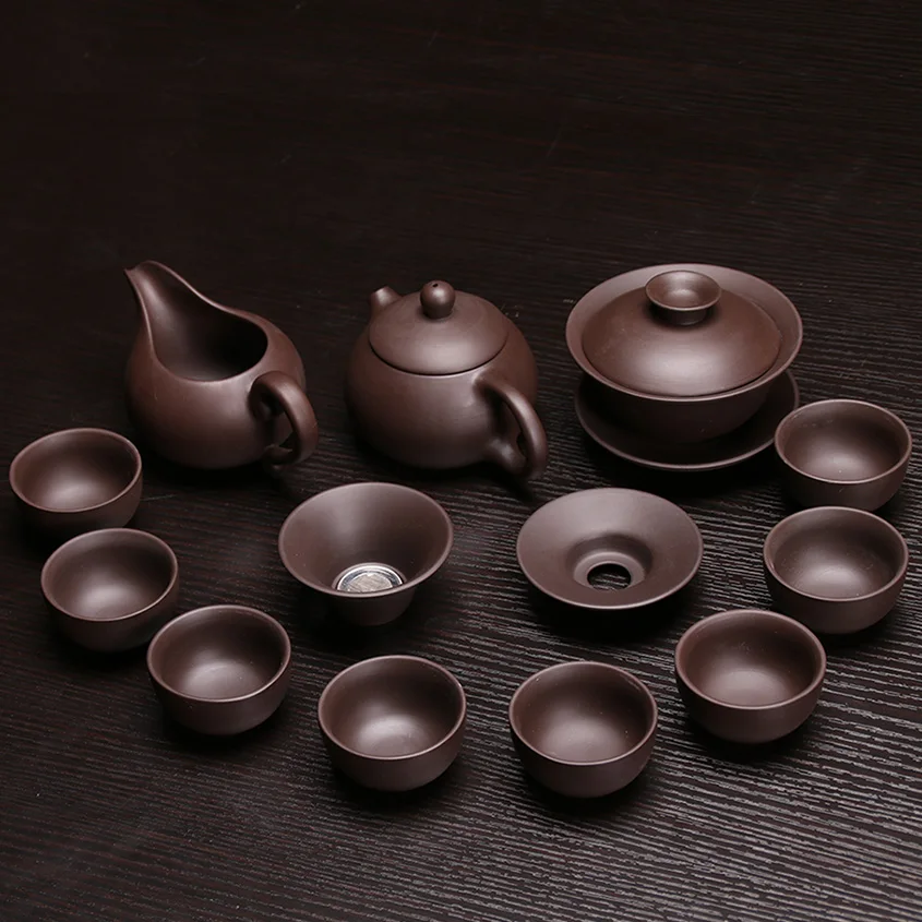 Chinese Dragon Kung Fu Tea Sets,Genuine Yixing Purple Clay Teapot,Zisha Teacups,Pure manual,Tea Service High Quality Tea Set
Chinese Dragon Kung Fu Tea Sets,Genuine Yixing Purple Clay Teapot,Zisha Teacups,Pure manual,Tea Service High Quality Tea Set