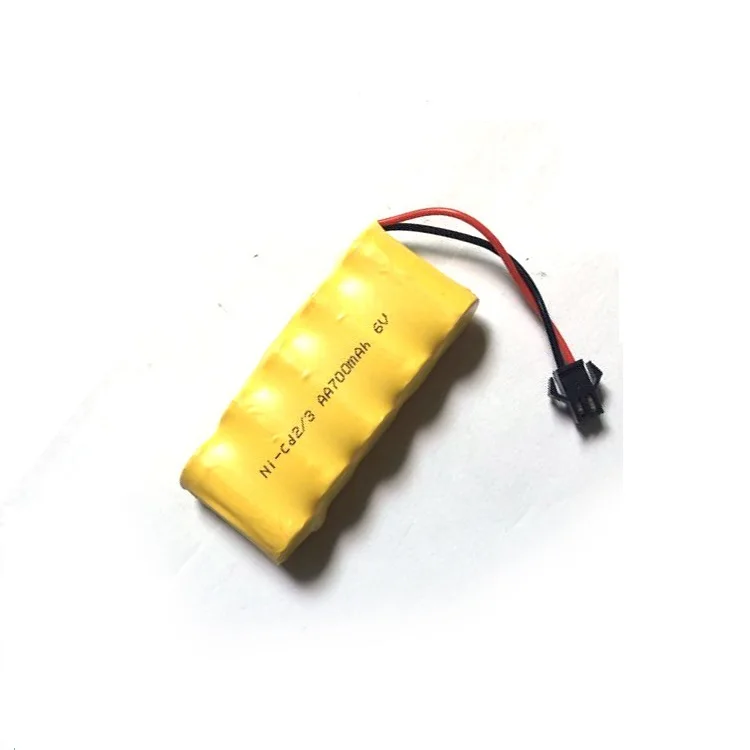 6v700mah NI-CD Battery For Electric toys car Telerobot boat Remote control Tank water bullet gun rechargeable battery
6v700mah NI-CD Battery For Electric toys car Telerobot boat Remote control Tank water bullet gun rechargeable battery