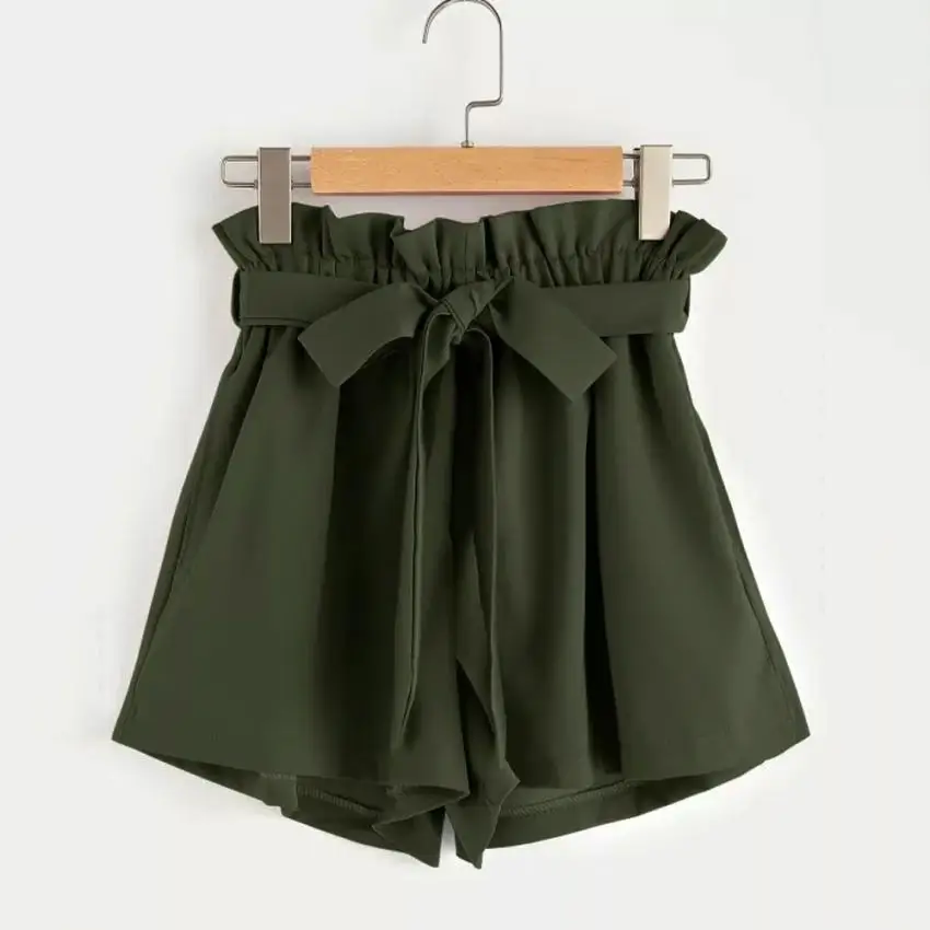 Women Retro Solid Shorts Fit Elastic High waist pantalones for women 2018 Summer Pocket Shorts trousers wide leg For female #W
Women Retro Solid Shorts Fit Elastic High waist pantalones for women 2018 Summer Pocket Shorts trousers wide leg For female #W