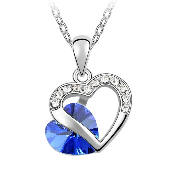 Anngill Austrian Crystal From Swarovski Heart Love Chain Necklaces & Pendants For Women Gift India Jewelry Bijouterie
Anngill Austrian Crystal From Swarovski Heart Love Chain Necklaces & Pendants For Women Gift India Jewelry Bijouterie