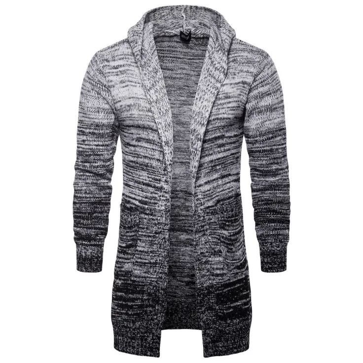 Кардиган в европейском и американском стиле, свитер, пальто, мужской осенний длинный вязаный свитер с капюшоном, новый дизайн, градиентный с...
Кардиган в европейском и американском стиле, свитер, пальто, мужской осенний длинный вязаный свитер с капюшоном, новый дизайн, градиентный с...