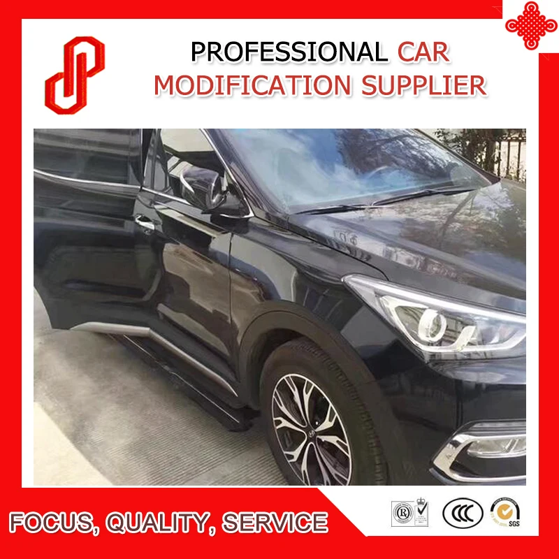 Automatic scaling high quality aluminium alloy Electric pedal side step running board for Santa fe / IX45 2015 2016 2017
Automatic scaling high quality aluminium alloy Electric pedal side step running board for Santa fe / IX45 2015 2016 2017