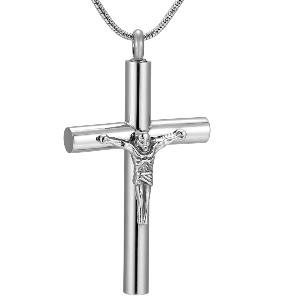 IJD9877 New Arrive Large Jesus Cross Stainless Steel Memorial Urn Ashes Cremation Jewelry Pendant Neckalce For Women And Men
IJD9877 New Arrive Large Jesus Cross Stainless Steel Memorial Urn Ashes Cremation Jewelry Pendant Neckalce For Women And Men
