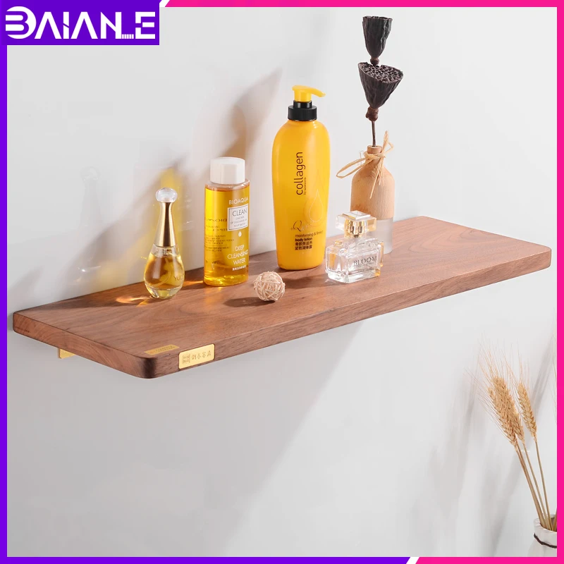 Bathroom Shelf Organizer Wood Brass Corner Storage Holder Shelves Bathroom Accessories Wall Mounted Shower Caddy Shampoo Rack
Bathroom Shelf Organizer Wood Brass Corner Storage Holder Shelves Bathroom Accessories Wall Mounted Shower Caddy Shampoo Rack