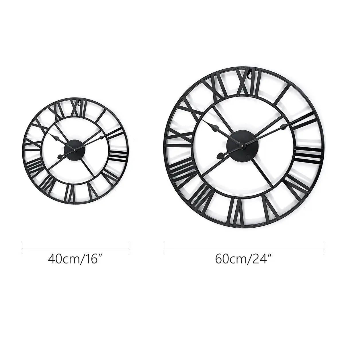 Newest 40cm/60cm Wall Clock Vintage Home Decor Livingroom Roman Round Shape Wall DecorativeHome Decoration Accessories Clock
Newest 40cm/60cm Wall Clock Vintage Home Decor Livingroom Roman Round Shape Wall DecorativeHome Decoration Accessories Clock