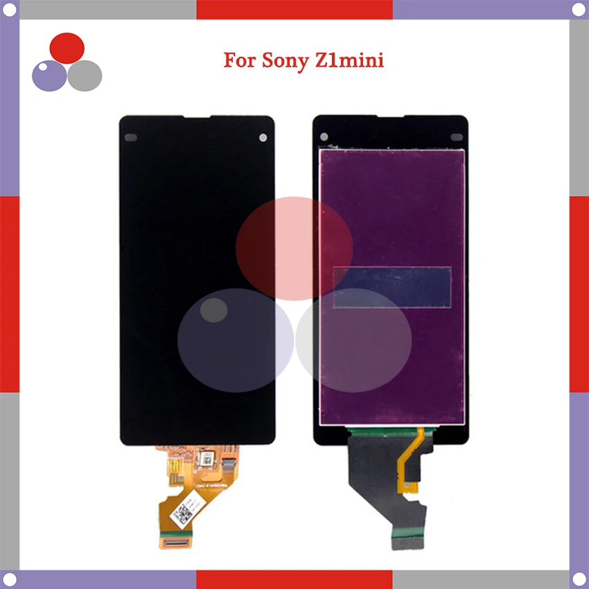 4 3 ''для sony Xperia Z1 Мини Компактный D5503 M51w Сенсорный экран Digitizer Ассамблеи