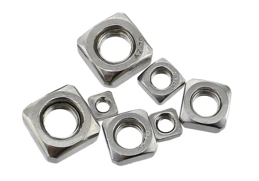 50pcs/Lot Metric Thread DIN557 M5 304 Stainless Steel A2 Square Nut Fastener Nut Screw Nut
50pcs/Lot Metric Thread DIN557 M5 304 Stainless Steel A2 Square Nut Fastener Nut Screw Nut