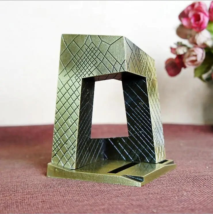 World Famous Architectural Bronze Crafts China Beijing CCTV Tower Model Building Metal Model For Home Decor Souvenir Gift
World Famous Architectural Bronze Crafts China Beijing CCTV Tower Model Building Metal Model For Home Decor Souvenir Gift