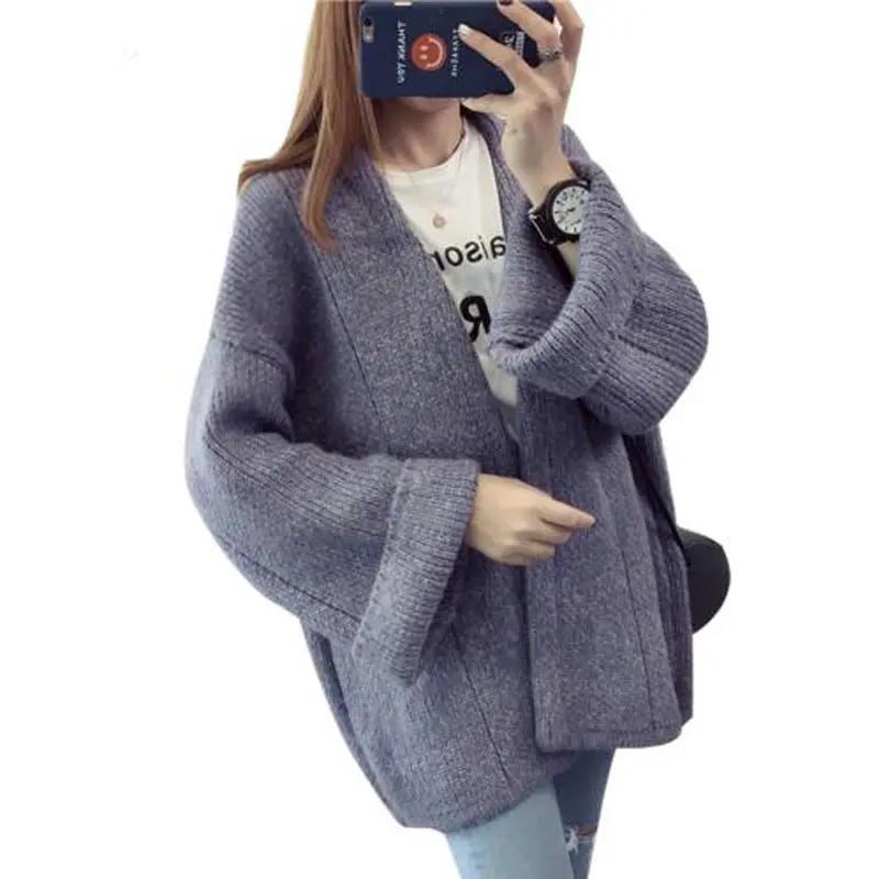 Women sweater cardigans Clothes 2017 new Open Stitch sweaters Fashion Autumn Winter Long Sleeve Loose Knitted Female Coat QH0408
Women sweater cardigans Clothes 2017 new Open Stitch sweaters Fashion Autumn Winter Long Sleeve Loose Knitted Female Coat QH0408