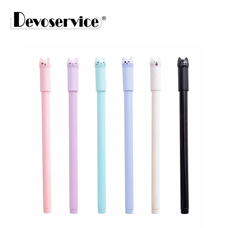 6Pcs Cats Gel Pen Cute Pen Stationary With Tail Clip School Supplies Gel Ink Pen Kids Gift School Stationary Office Supplies Pen
6Pcs Cats Gel Pen Cute Pen Stationary With Tail Clip School Supplies Gel Ink Pen Kids Gift School Stationary Office Supplies Pen