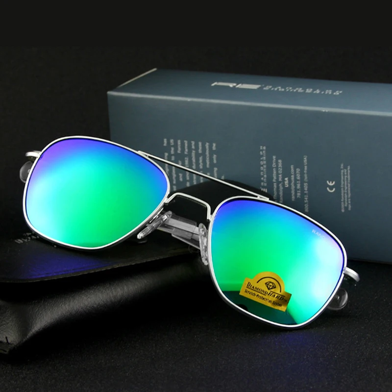 Солнцезащитные очки Pilot USA.RE для мужчин брендовые дизайнерские зеркальные линзы