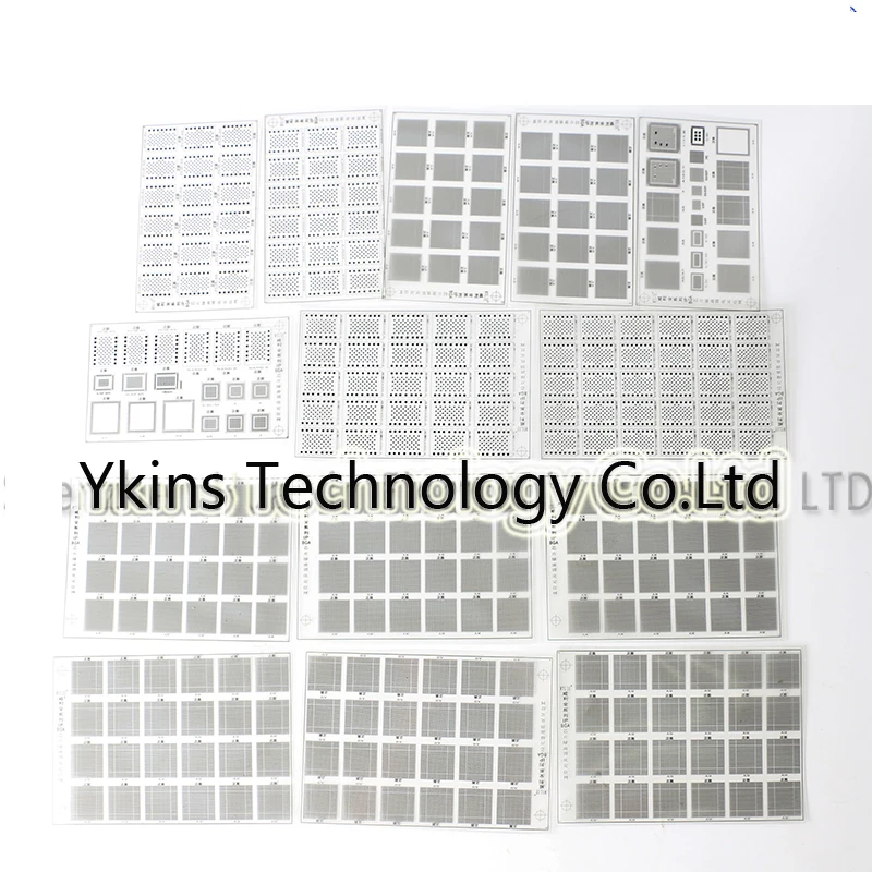 14 pcs/set efix IP BGA Stencil Solder Mask Ink Tool Kit for Fix Repair iPhone iPad NAND Flash Power Touch IC Chip
14 pcs/set efix IP BGA Stencil Solder Mask Ink Tool Kit for Fix Repair iPhone iPad NAND Flash Power Touch IC Chip