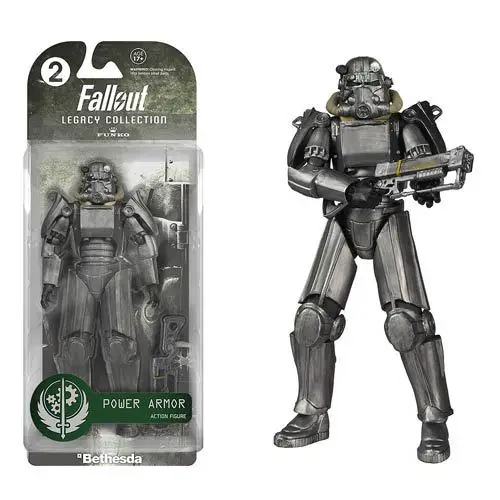 Fallout 4 ПВХ фигурка 8 дюймов Power Armor из игрушек для одежды|Игровые фигурки и