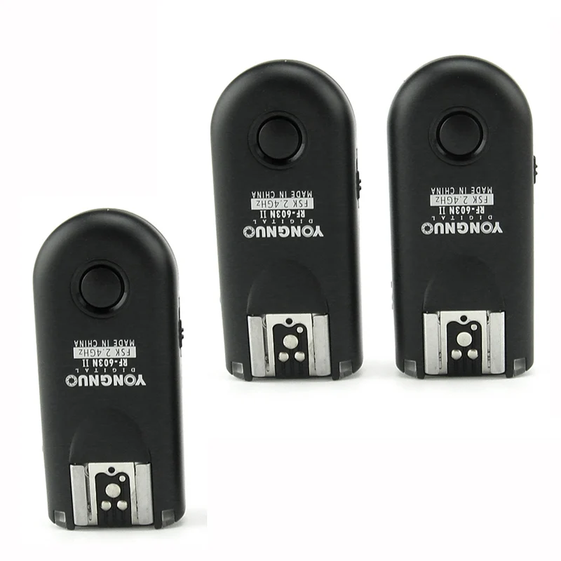 3Pcs Yongnou RF-603 II N2 Transceiver Flash Trigger Remote Control Shutter Release RF603 FSK 2.4GHz For Nikon D80 D70S
3Pcs Yongnou RF-603 II N2 Transceiver Flash Trigger Remote Control Shutter Release RF603 FSK 2.4GHz For Nikon D80 D70S