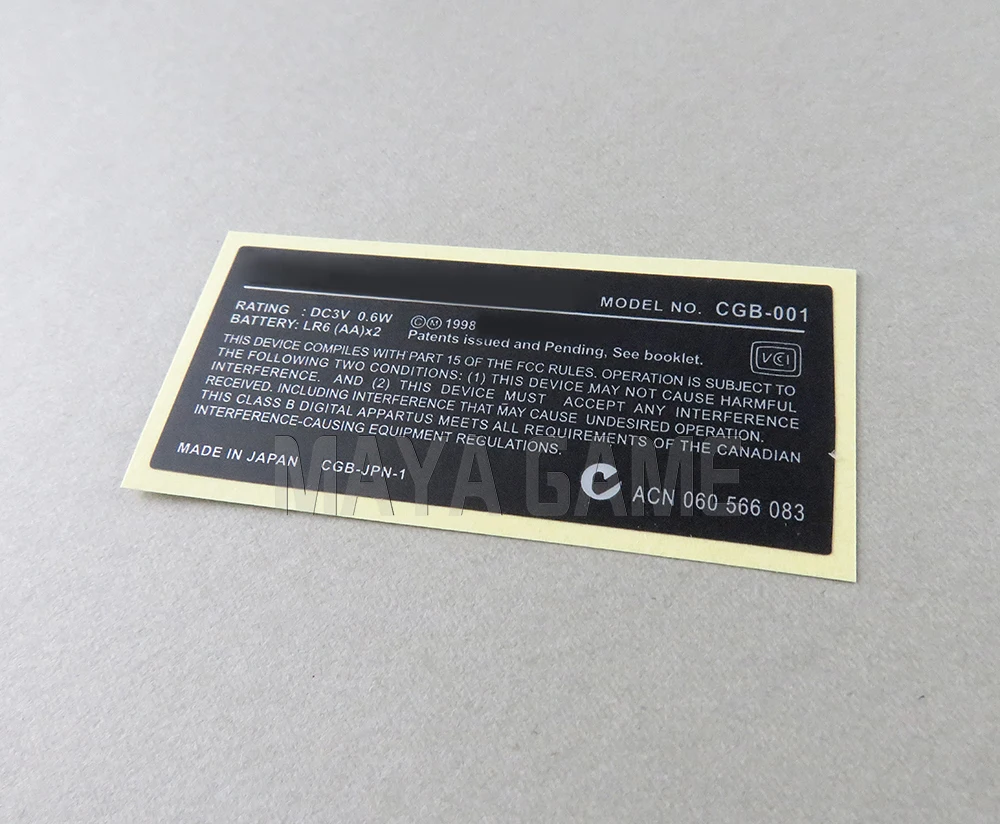 Наклейка на Консоль Game boy для GameBoy GBA GBC GBP SP Back Tag 200 шт./лот|stickers for|stickers stickersstickers for boys