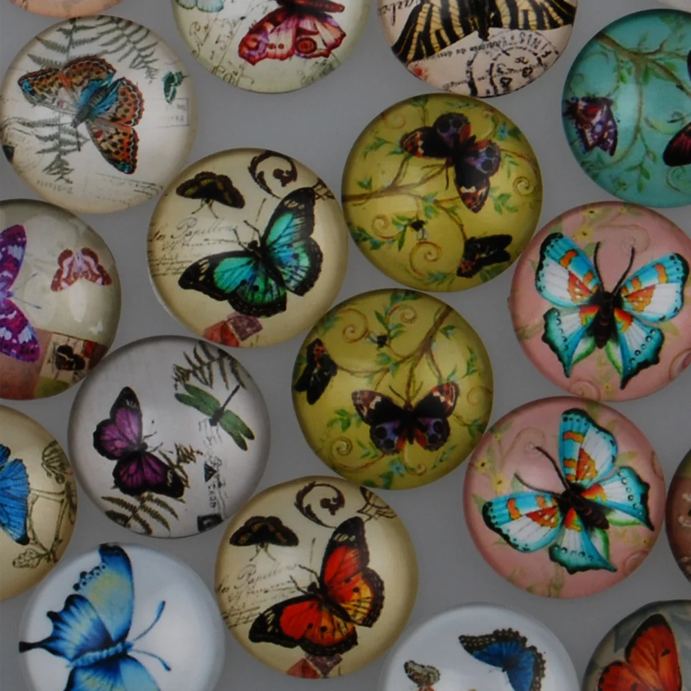 18mm Dia Butterfly Pattern Glass Dome Cabochon Stickers For Photo Craft Jewelry Make
18mm Dia Butterfly Pattern Glass Dome Cabochon Stickers For Photo Craft Jewelry Make