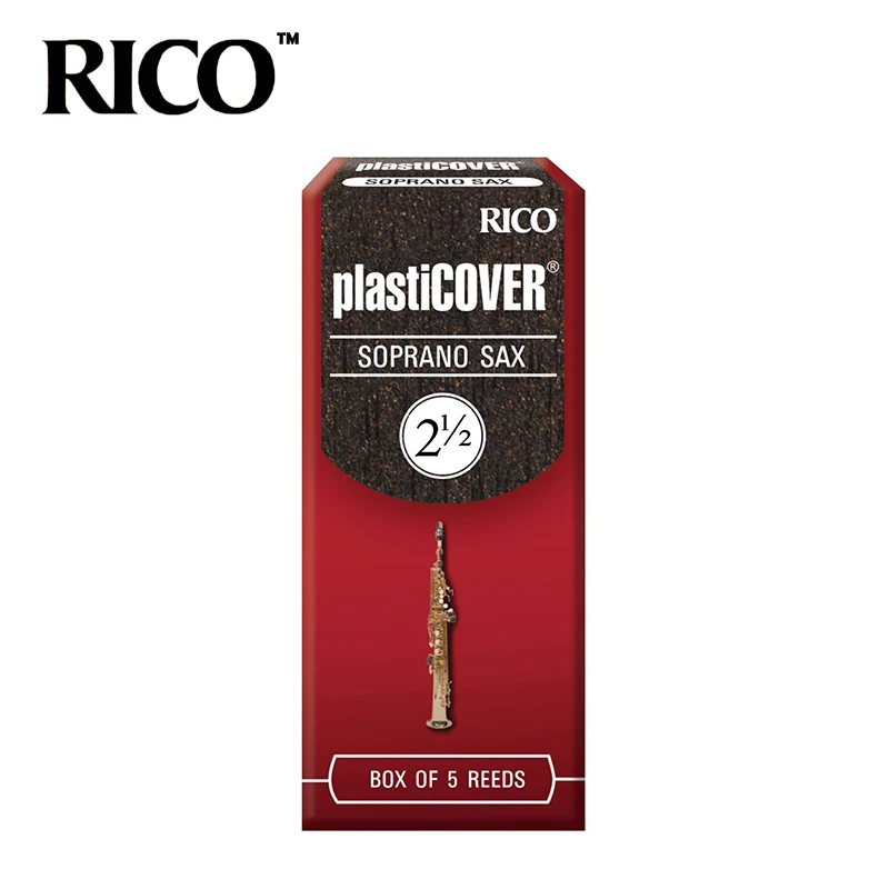 RICO Plasticover Soprano Sax Reeds, Strength 2.5#, 3.0#, 5-pack Box of 5 Free Shipping
RICO Plasticover Soprano Sax Reeds, Strength 2.5#, 3.0#, 5-pack Box of 5 Free Shipping