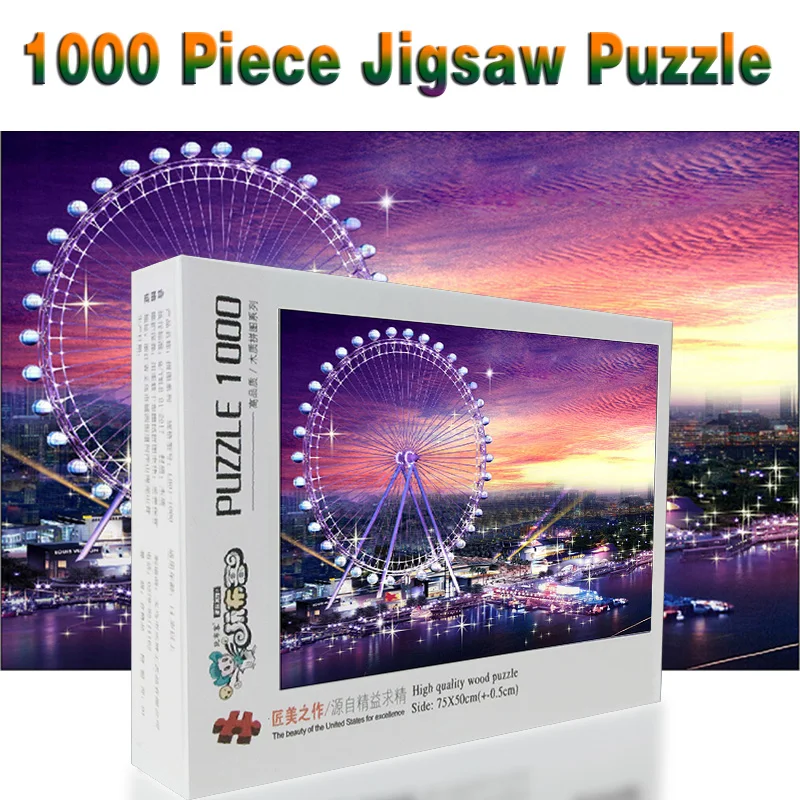Adult 520/1000/1500 Pieces Wooden Puzzle Cartoon jigsaw Puzzles For Children Educational Toys Best Christmas Gift Home Decor
Adult 520/1000/1500 Pieces Wooden Puzzle Cartoon jigsaw Puzzles For Children Educational Toys Best Christmas Gift Home Decor