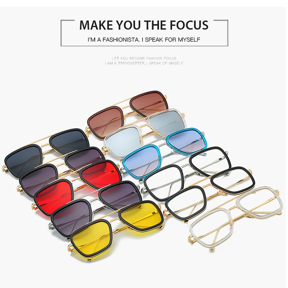 Men Vintage Steampunk Sunglasses Brand Designer Tony Stark Iron Man Goggles Retro Windproof Steam Punk Sun Glasses UV400 edith
Men Vintage Steampunk Sunglasses Brand Designer Tony Stark Iron Man Goggles Retro Windproof Steam Punk Sun Glasses UV400 edith