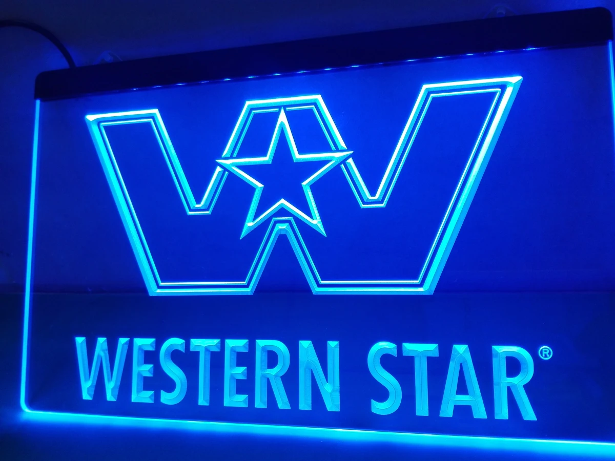 LG015- Western Star Logo Services NEW LED Neon Light Sign home decor crafts
LG015- Western Star Logo Services NEW LED Neon Light Sign home decor crafts