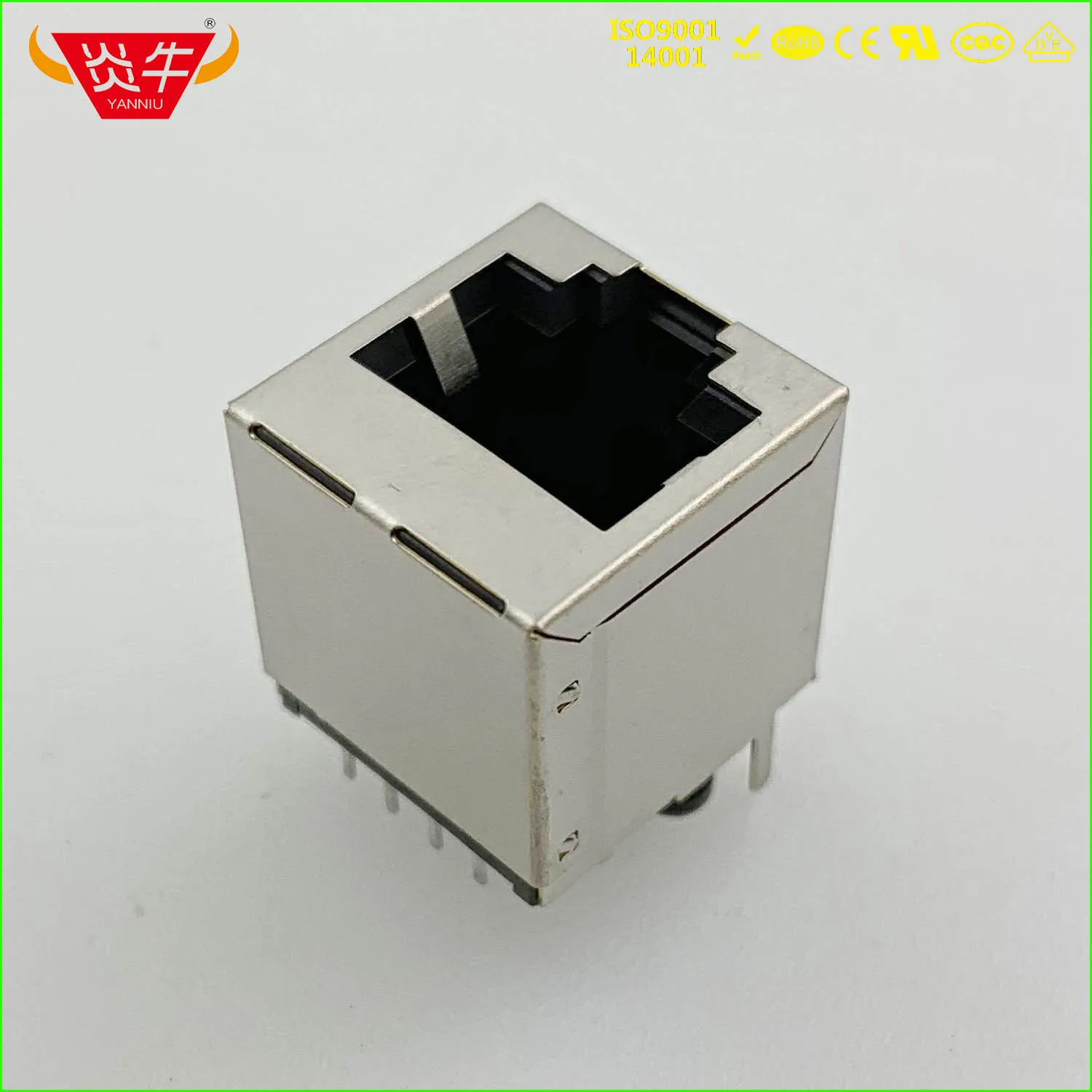 STRAIGHT NETWORK SOCKET RJ45 8P8C CABLE INTERFACE CRYSTAL HEAD SEAT WITH SHIELDED COPPER SHELL CONTACT PART OF THE GOLD-PLATED
STRAIGHT NETWORK SOCKET RJ45 8P8C CABLE INTERFACE CRYSTAL HEAD SEAT WITH SHIELDED COPPER SHELL CONTACT PART OF THE GOLD-PLATED