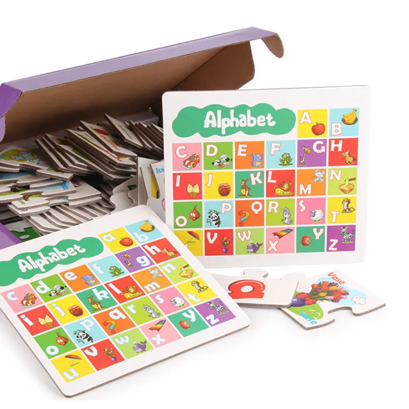 Montessori Language Material Alphabet Puzzle Words Learning Matching Letter Game Phonics Educational Toys For Children G0465H
Montessori Language Material Alphabet Puzzle Words Learning Matching Letter Game Phonics Educational Toys For Children G0465H
