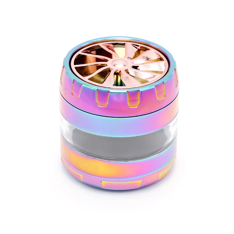 Rainbow 4 creative hair dryer model grinding machine 63mm ice blue zinc alloy tobacco grinding machine cigarette
Rainbow 4 creative hair dryer model grinding machine 63mm ice blue zinc alloy tobacco grinding machine cigarette