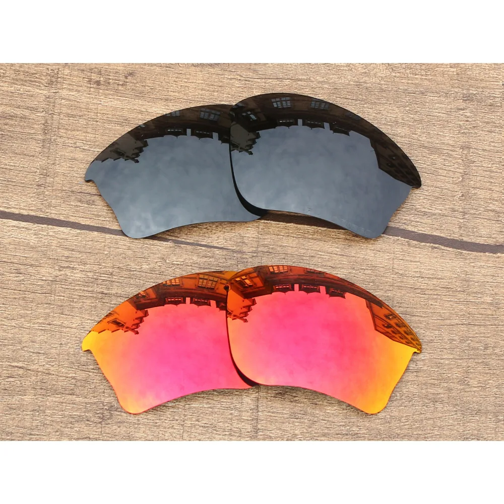 Vonxyz 2 Pairs Stealth Black & Ruby Mirror Polycarbonate Replacement Lenses for-Oakley Half Jacket XLJ Frame
Vonxyz 2 Pairs Stealth Black & Ruby Mirror Polycarbonate Replacement Lenses for-Oakley Half Jacket XLJ Frame