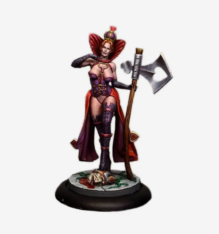 1/32 54mm Queen Of Hearts- 54mm Historical toy Resin Model Miniature Kit unassembly Unpainted
1/32 54mm Queen Of Hearts- 54mm Historical toy Resin Model Miniature Kit unassembly Unpainted