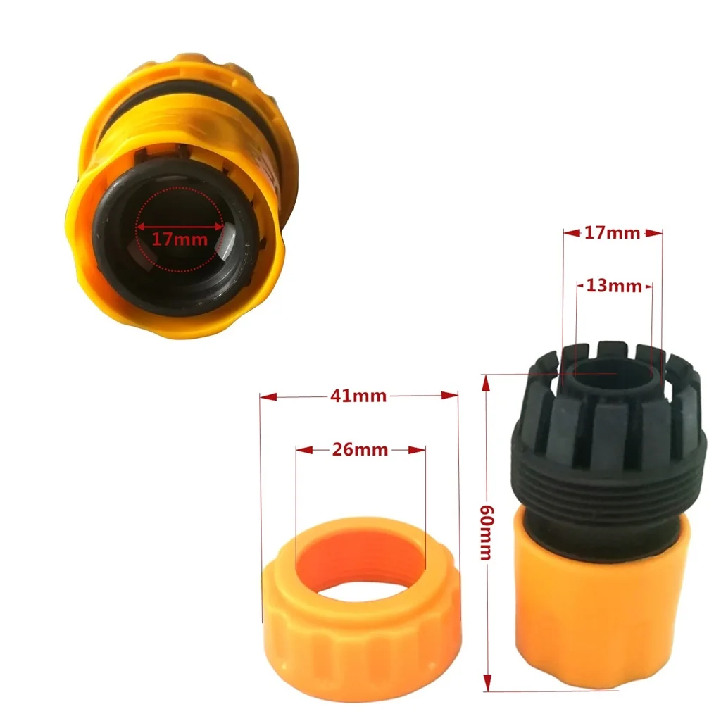 2 Pcs Easy Connect Garden 16-19mm Hose Plastic Connector Fittings 0.66 Inch Car Washer Adapter Universal Gaskets Liquid Pipe
2 Pcs Easy Connect Garden 16-19mm Hose Plastic Connector Fittings 0.66 Inch Car Washer Adapter Universal Gaskets Liquid Pipe