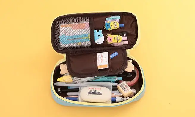 Kawaii animal Pencil Case Big capacity zipper pu leather pencil bag for kids Stationery office school supplies Escolar Papelaria
Kawaii animal Pencil Case Big capacity zipper pu leather pencil bag for kids Stationery office school supplies Escolar Papelaria