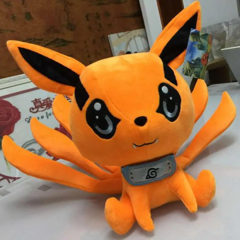 Японские Аниме игрушки 25-30 см, Narutos Uzumaki Kyuubi Kurama Nine-tales Fox Demon, плюшевые мягкие игрушки в виде животных, подарок для детей, влюбленных
Японские Аниме игрушки 25-30 см, Narutos Uzumaki Kyuubi Kurama Nine-tales Fox Demon, плюшевые мягкие игрушки в виде животных, подарок для детей, влюбленных
