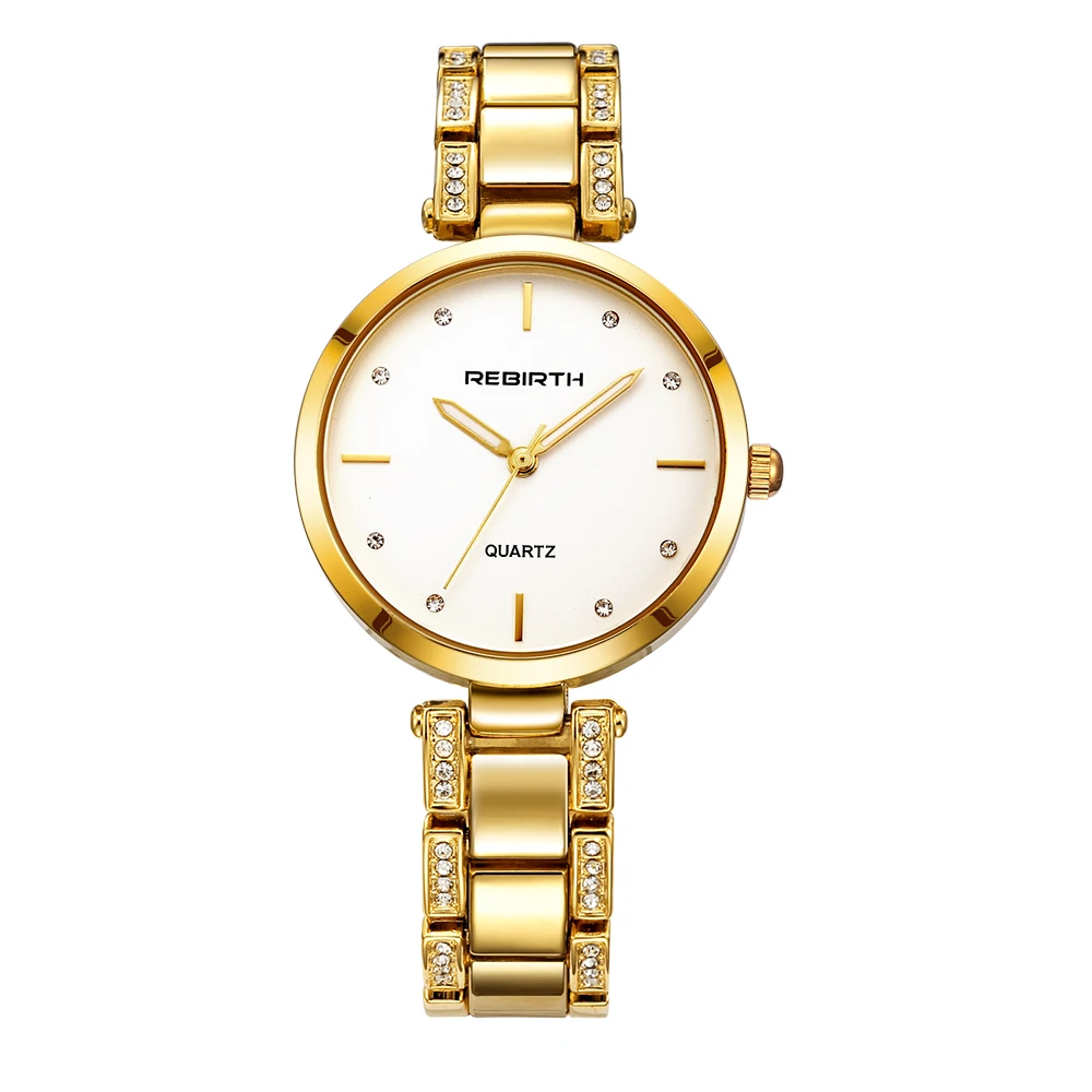 REBIRTH Steel Strap Women Watches Casual Ladies Watches Top Brand Luxury Gold Bracelet Quartz Clock Classic Female Clocks 207
REBIRTH Steel Strap Women Watches Casual Ladies Watches Top Brand Luxury Gold Bracelet Quartz Clock Classic Female Clocks 207