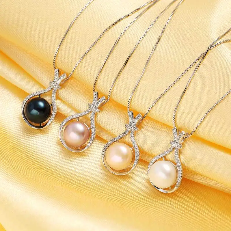 2019 HENGSHENG Freshwater Natural Pearl Pendants Necklaces For Women Light Luster 10-10.5mm AAA Big Pearl Pearl Jewelry Pendant
2019 HENGSHENG Freshwater Natural Pearl Pendants Necklaces For Women Light Luster 10-10.5mm AAA Big Pearl Pearl Jewelry Pendant