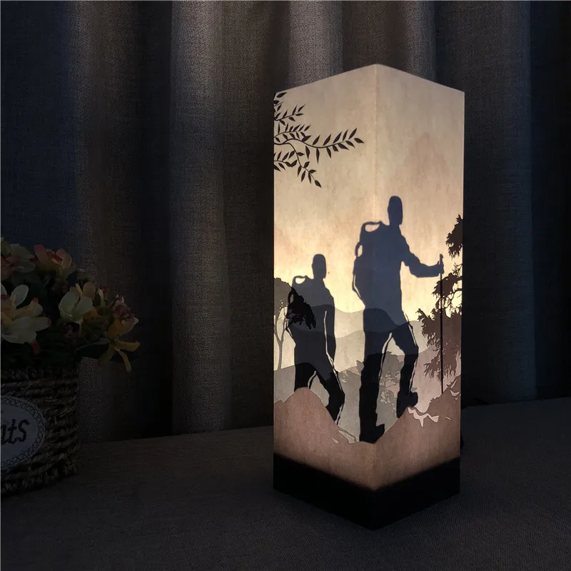 Sharelife Creative Warm White Mountaineer Paper Shadow USB Night Light Home Room Atmosphere Lamp Children's Birthday Gift 1070
Sharelife Creative Warm White Mountaineer Paper Shadow USB Night Light Home Room Atmosphere Lamp Children's Birthday Gift 1070