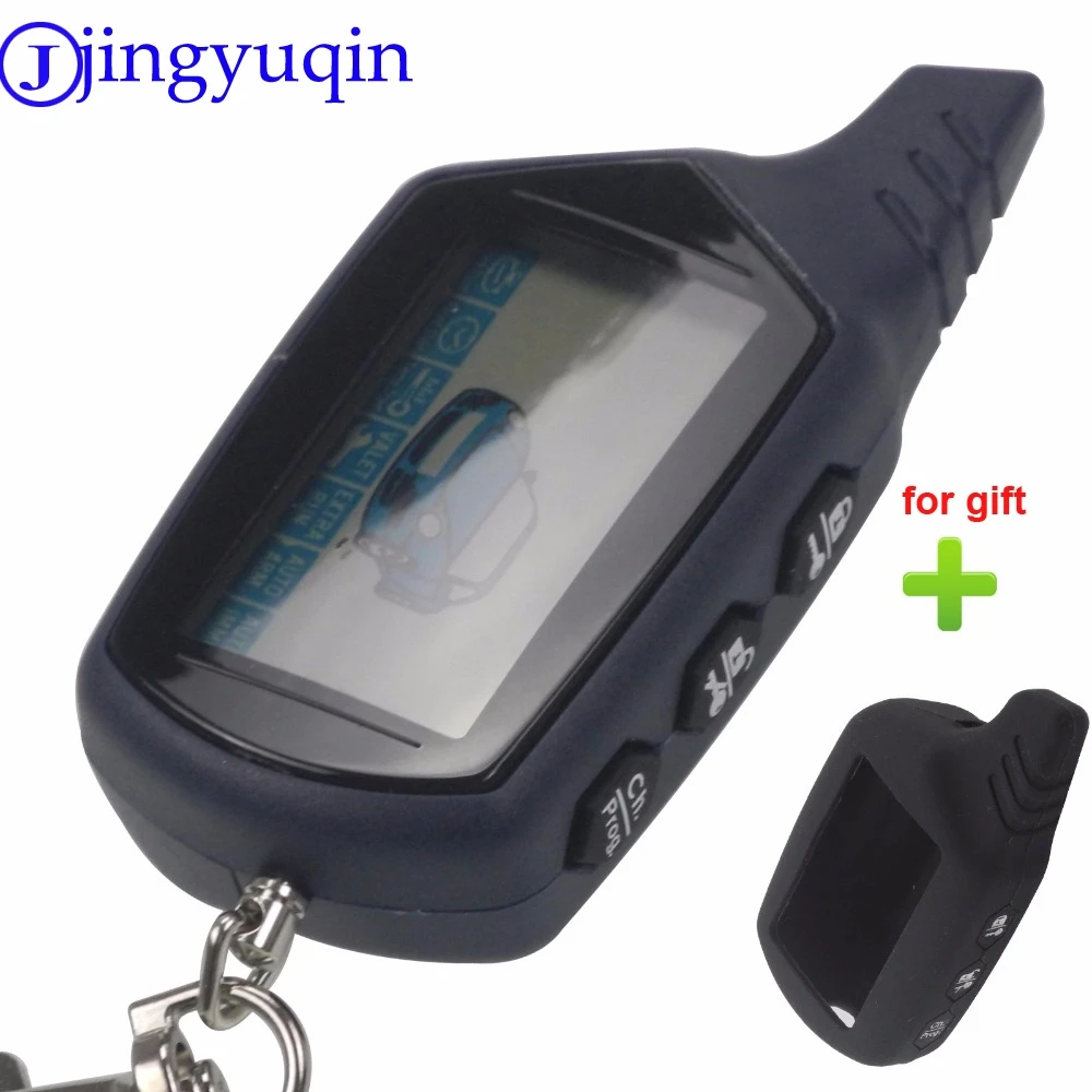 jingyuqin + Silicone Gift Starline B9 LCD Remote Controller For Two Way Car Alarm Starline B9 Twage Keychain Russian Version
jingyuqin + Silicone Gift Starline B9 LCD Remote Controller For Two Way Car Alarm Starline B9 Twage Keychain Russian Version