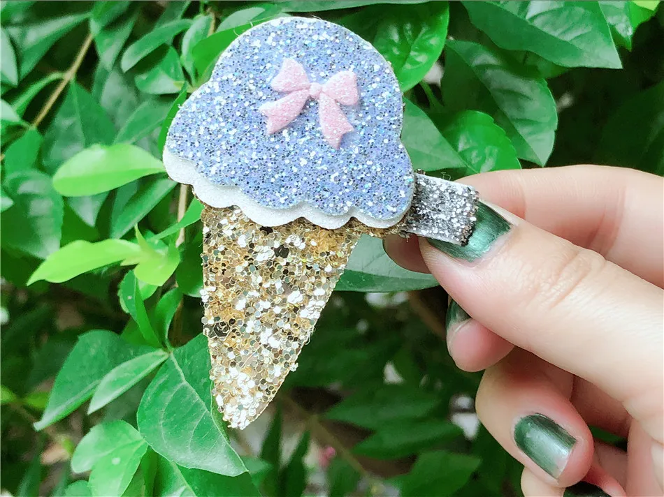 20pcs ins Boutique Cute Glitter Icecream Cone Hairpins Solid Cartoon Hair Clips Fashion Headwear Princess Hair Accessories
20pcs ins Boutique Cute Glitter Icecream Cone Hairpins Solid Cartoon Hair Clips Fashion Headwear Princess Hair Accessories